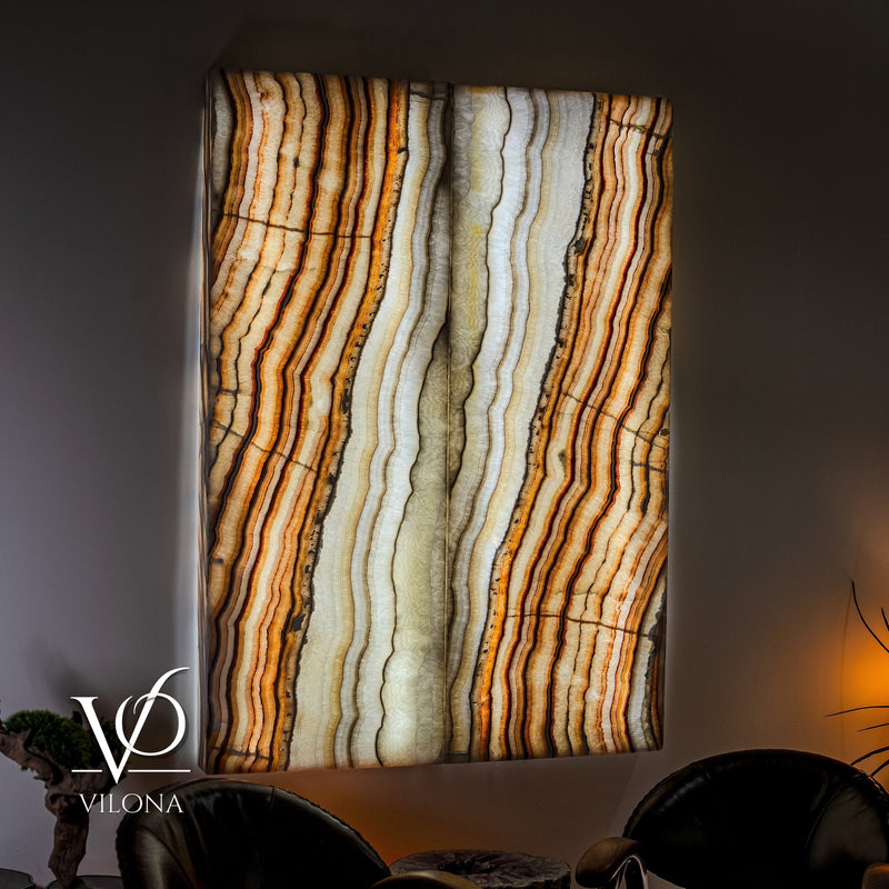 Exotic Sahara Onyx Wall Panels (Set #6), photo 5 of 12