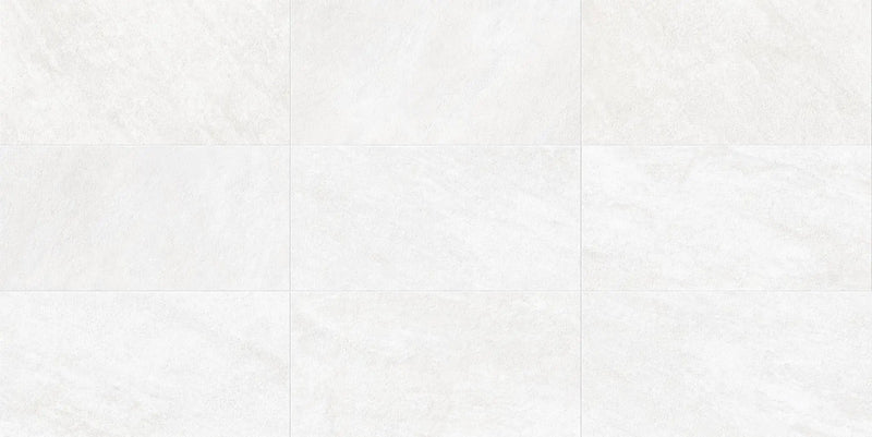 Explore Arctic White Anti-Slip Grip Quartz Look Porcelain Tiles 12x24 by landmarkceramics