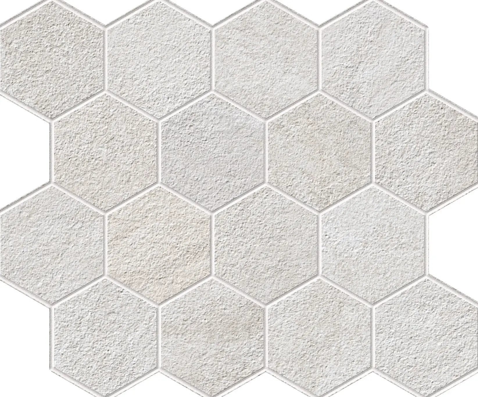 Explore Star Grey Mosaic D Quartz Look Porcelain Mosaics 12x10 by landmarkceramics