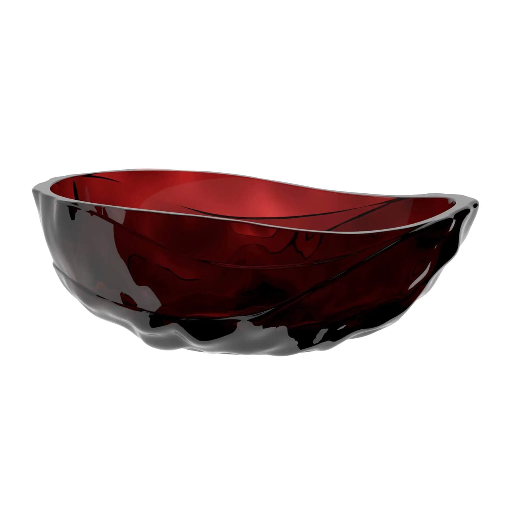 Nuvia Extra-Large 67-Inch Modern Freestanding Oval Resin Soaking Bathtub (SAK39750) by SAKSBY WHOLESALE