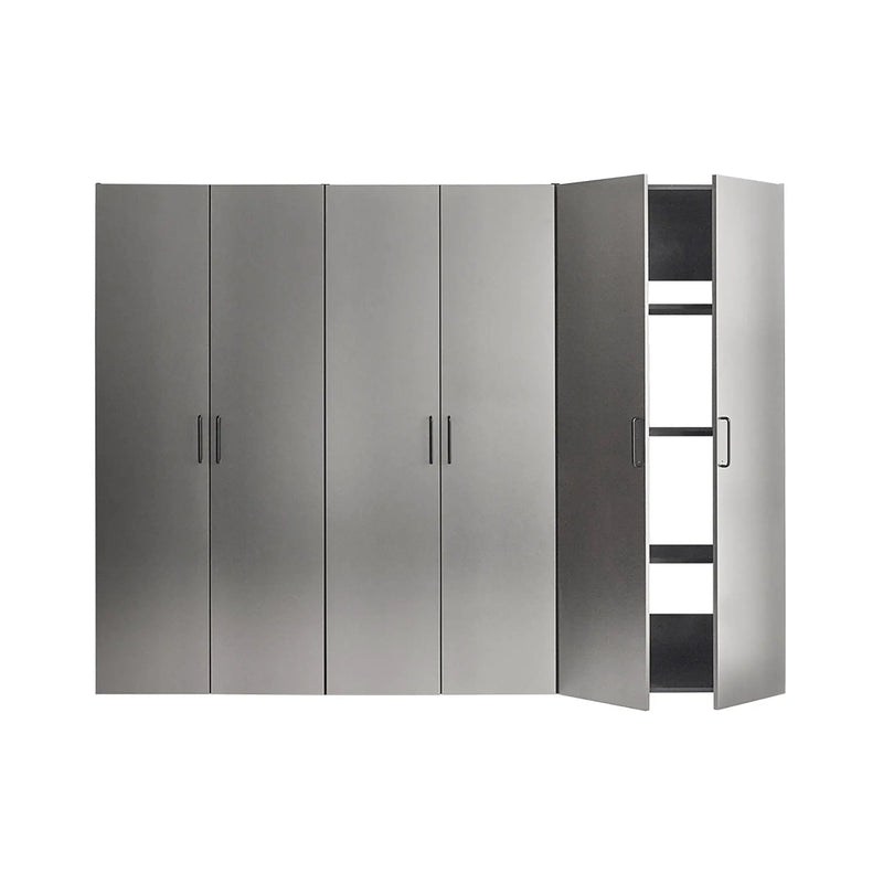 Extra Large Heavy-Duty 96-Inch Garage Cabinet Storage Set With Soft-Close Doors And Adjustable Shelves (SAK74369) by SAKSBY WHOLESALE