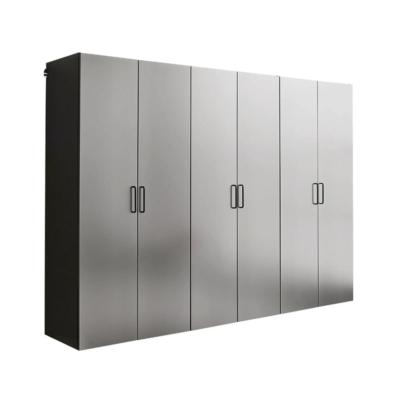Extra Large Heavy-Duty 96-Inch Garage Cabinet Storage Set With Soft-Close Doors And Adjustable Shelves (SAK74369) by SAKSBY WHOLESALE
