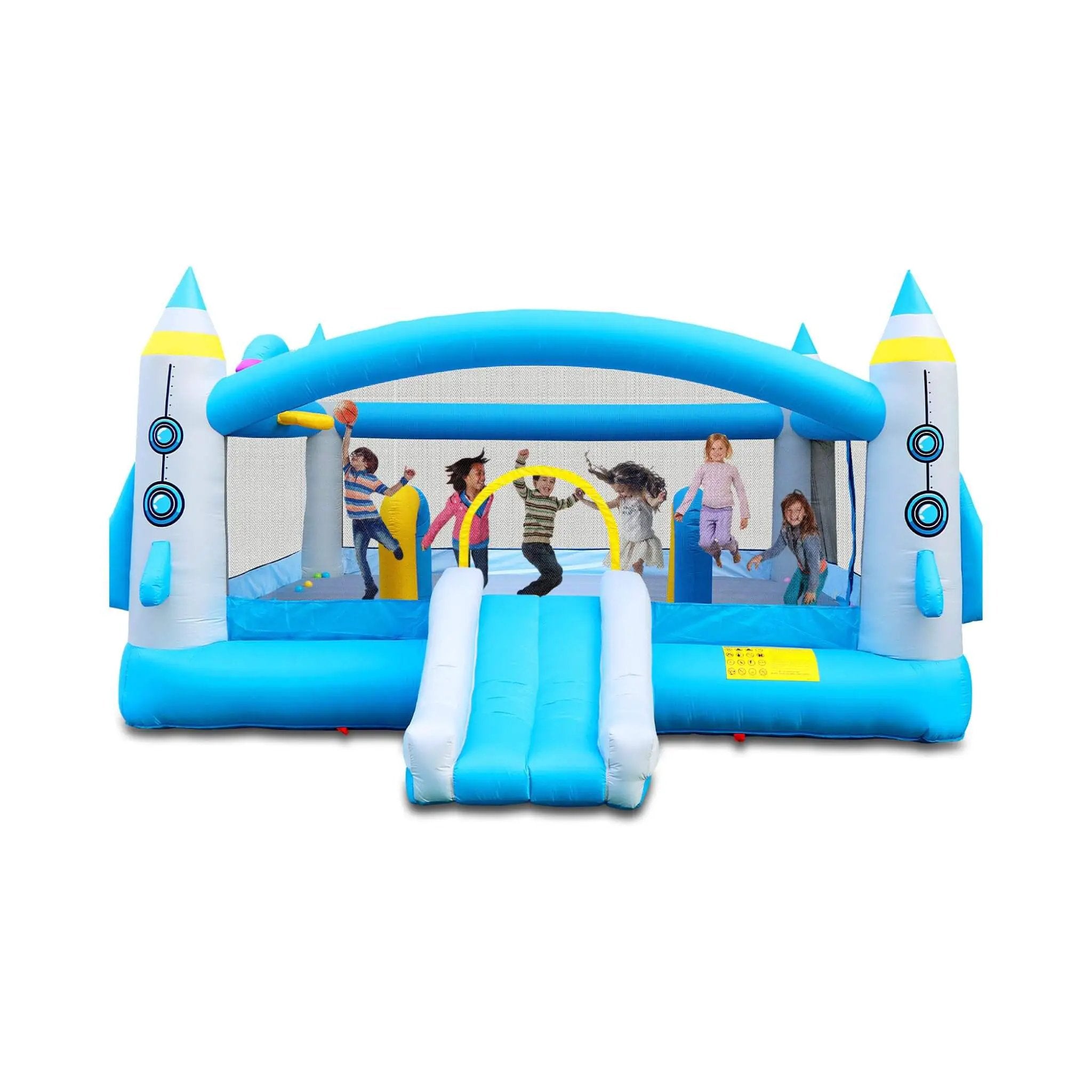 Extra-Large Multifunctional Jump'N Slide Inflatable Bouncer With Blower (SAK81243) by SAKSBY WHOLESALE
