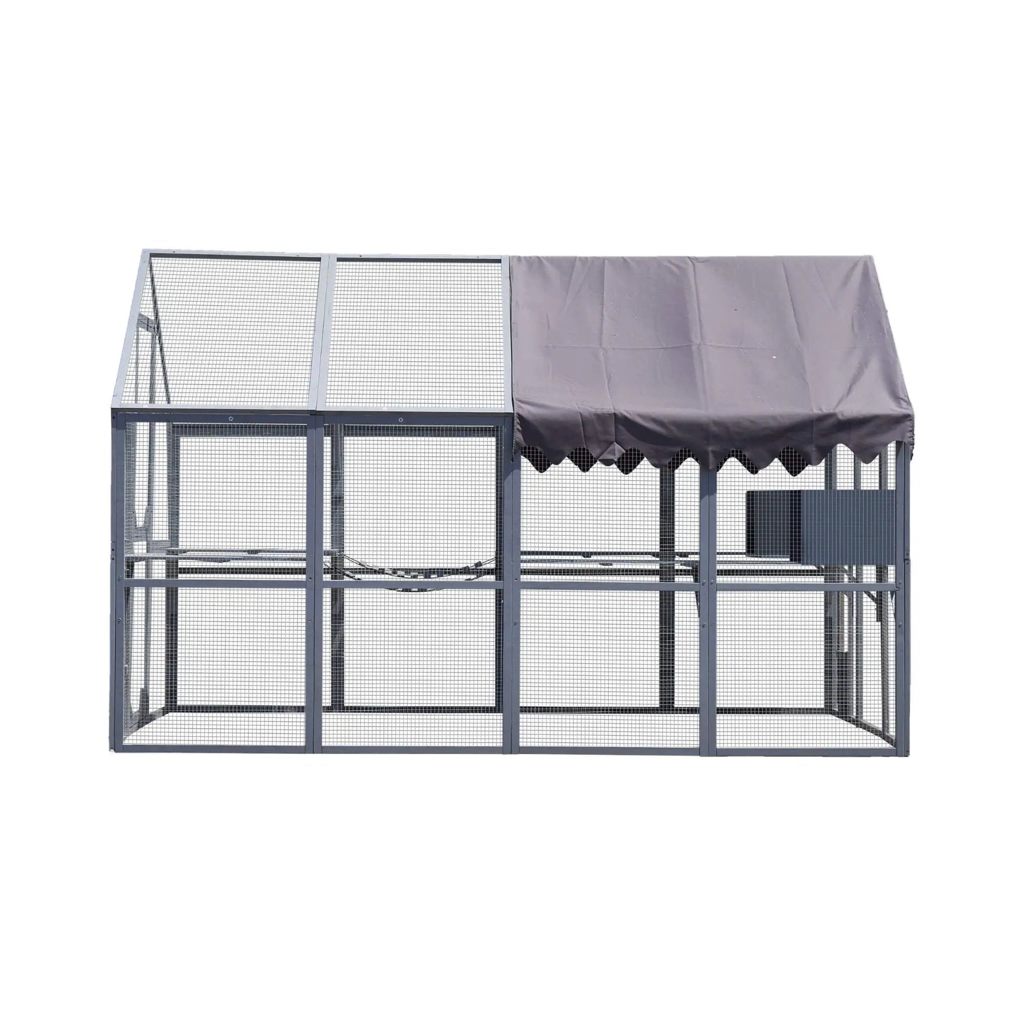 Alora Extra Large Outdoor Cat Kitten Playpen House With Platforms, And Waterproof Cover (SAK55092) by SAKSBY WHOLESALE
