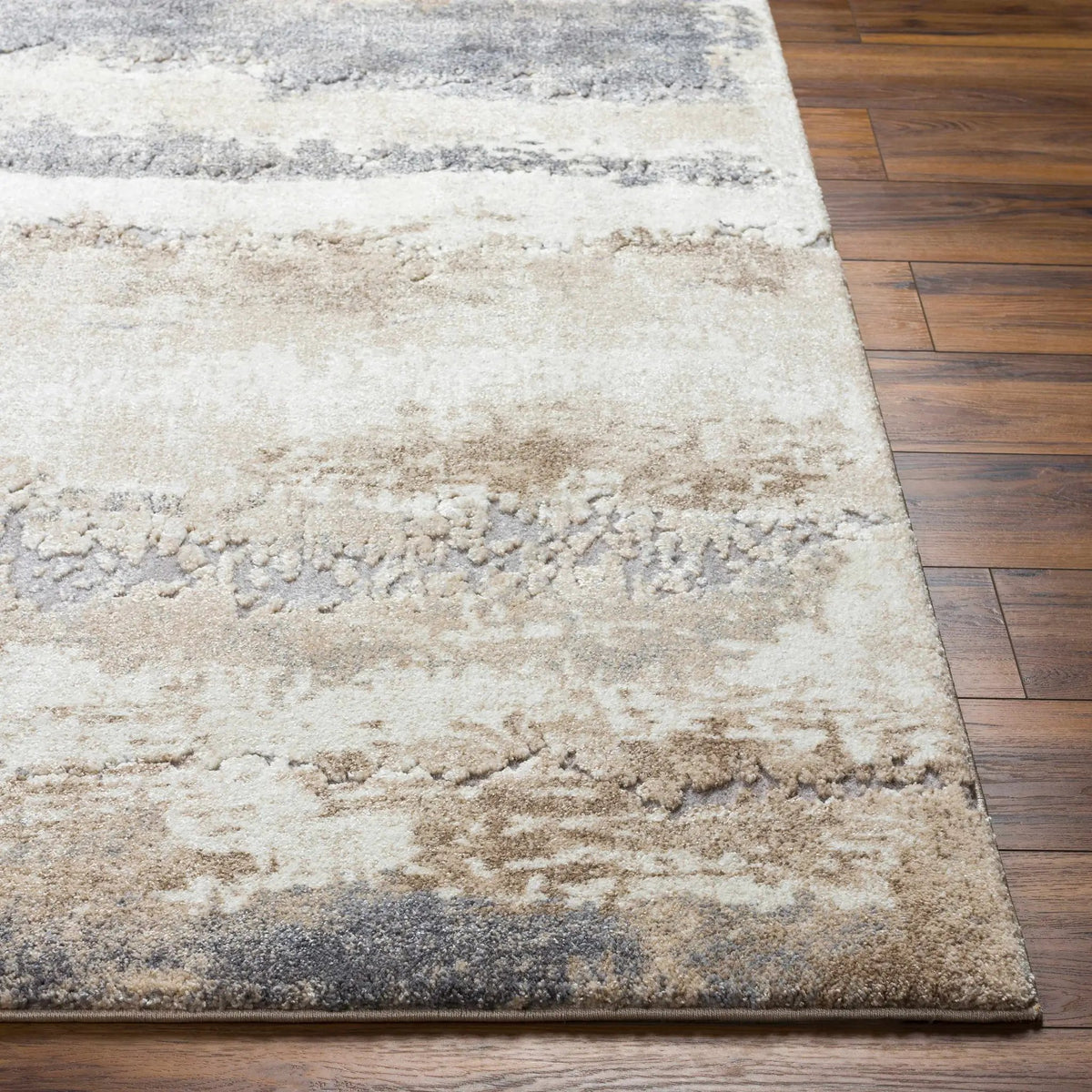Ezell Abstract Thick Rug, photo 3 of 6
