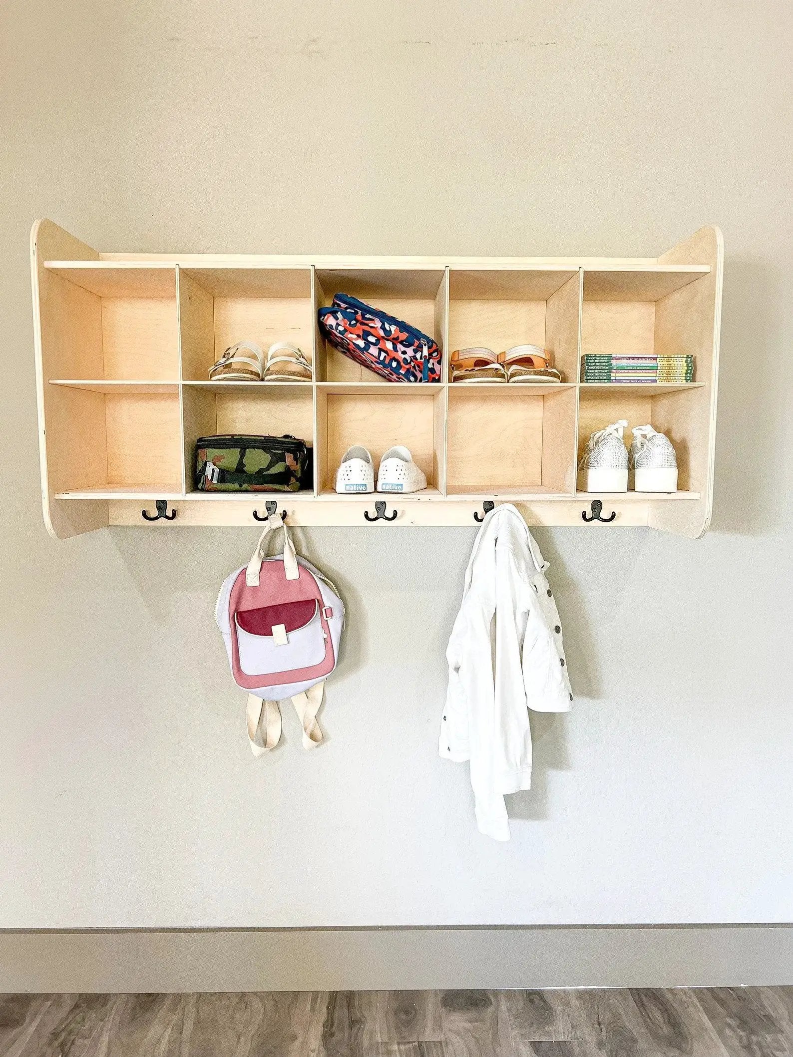CARLY- Wall Mounted Organizer by Bush Acres