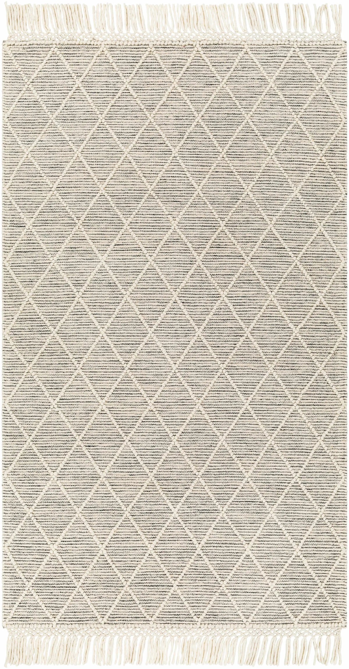 Ezria Wool Rug with Tassels - Clearance