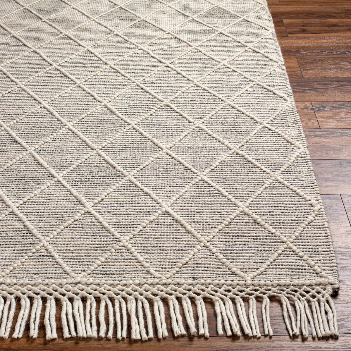 Ezria Wool Rug with Tassels - Clearance, photo 7 of 10