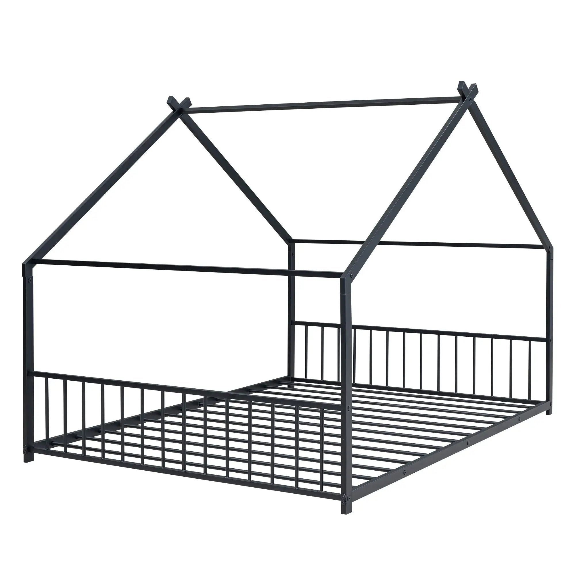 Metal House Bed by HouseOfZazla