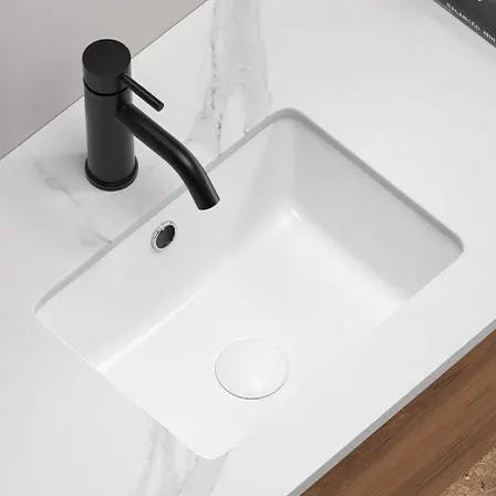 16 Inch Rectangle Undermount Bathroom Sink by HouseOfZazla