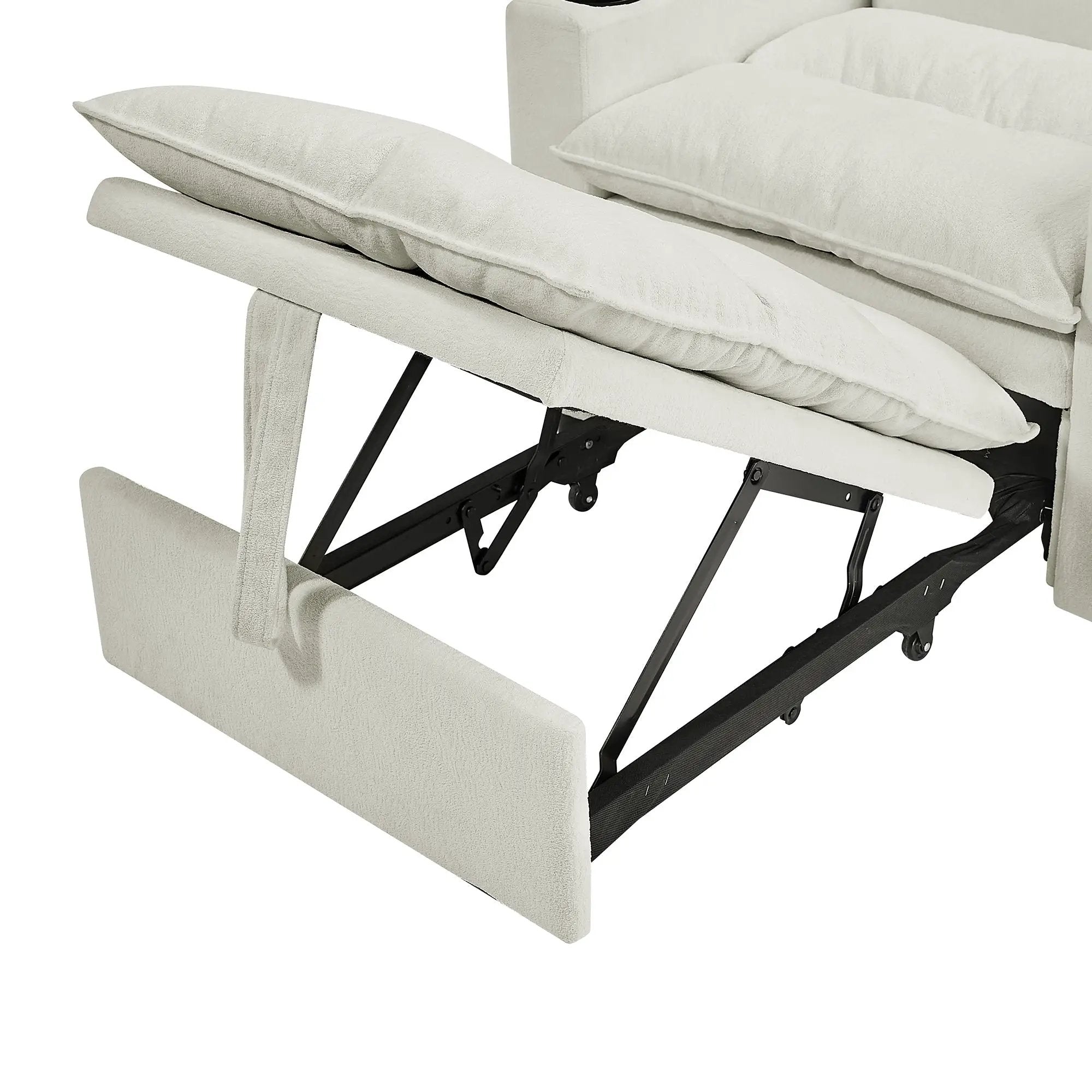Sleeper Sofa Chair Bed - Convertible 3-in-1 Design by HouseOfZazla
