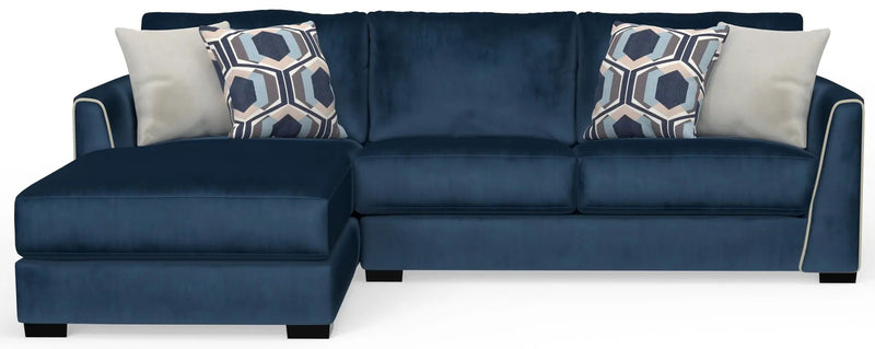 Jetson - Sectional With Comfort Coil Seat Cushions And Included Accent Pillows by Unique Piece Furniture