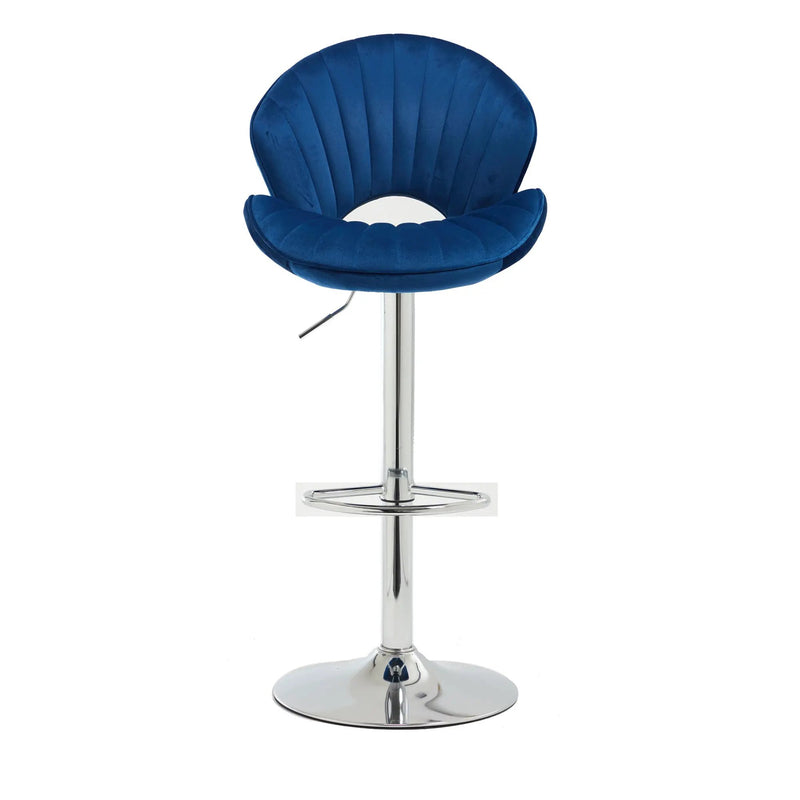 Bar Stools Set of 2 - Adjustable Barstools with Back and Footrest by HouseOfZazla