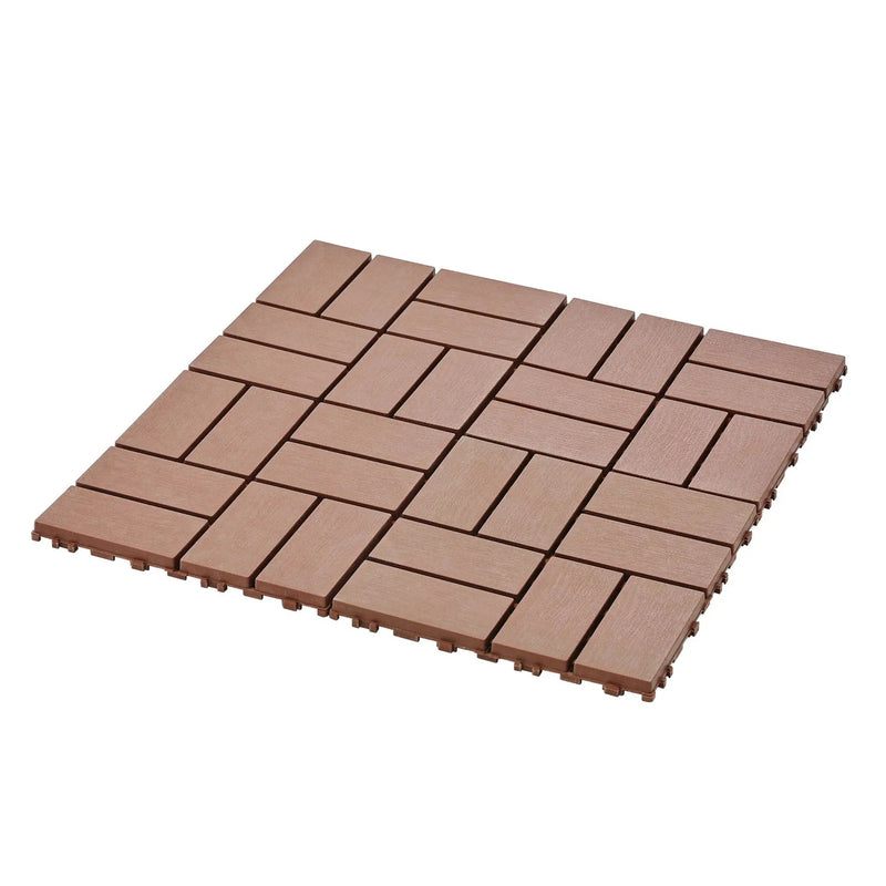 Interlocking Deck Tiles, 44 Pack by HouseOfZazla