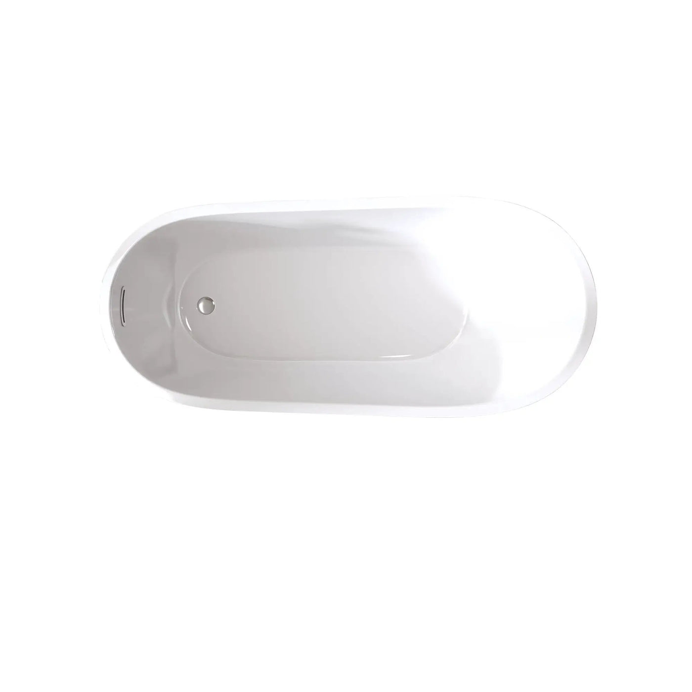 Special-Shaped Freestanding Slipper Bathtub, Overflow & Pop Up Drain by HouseOfZazla