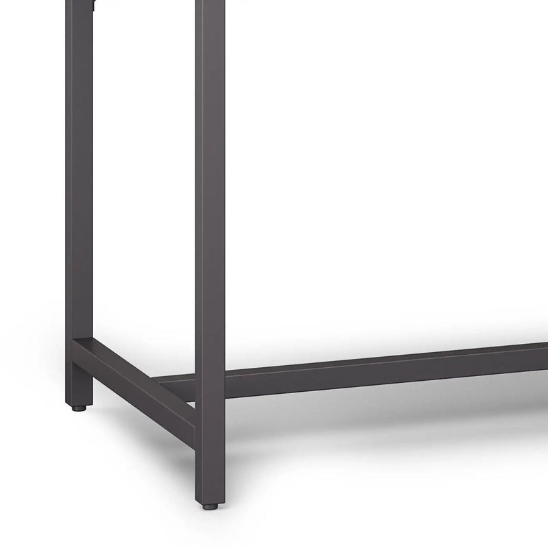 Banting - Mid Century Wide Desk, Handcrafted by Unique Piece Furniture