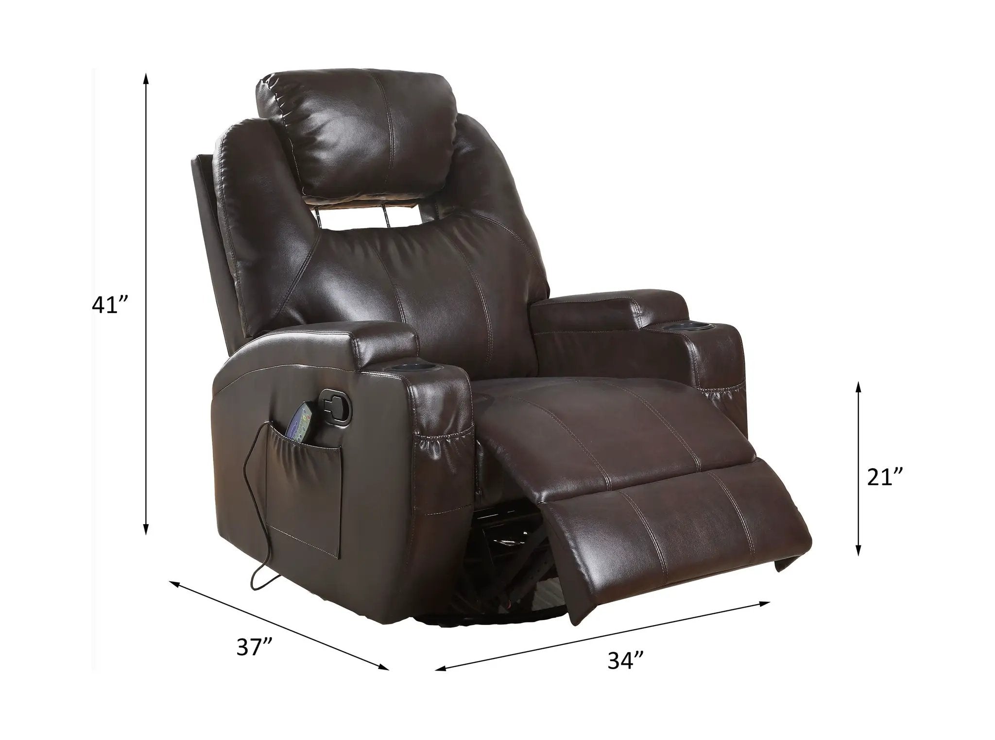 Waterlily - Rocker Recliner w/Swivel (Motion) by Unique Piece Furniture