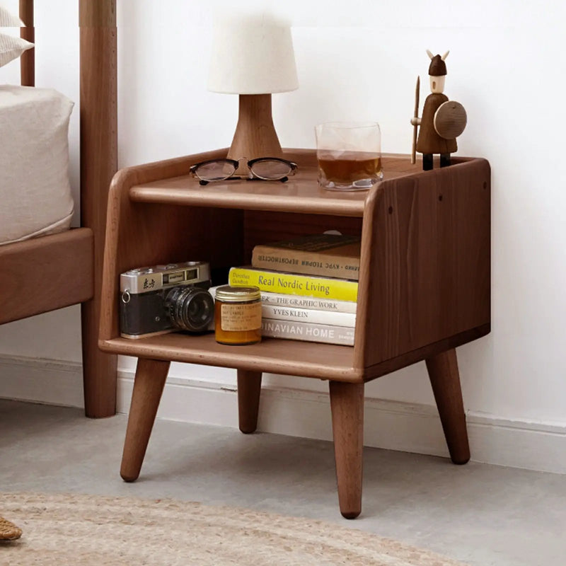 Bedside Cabinet, Modern Simple Nightstands European Beech by HouseOfZazla