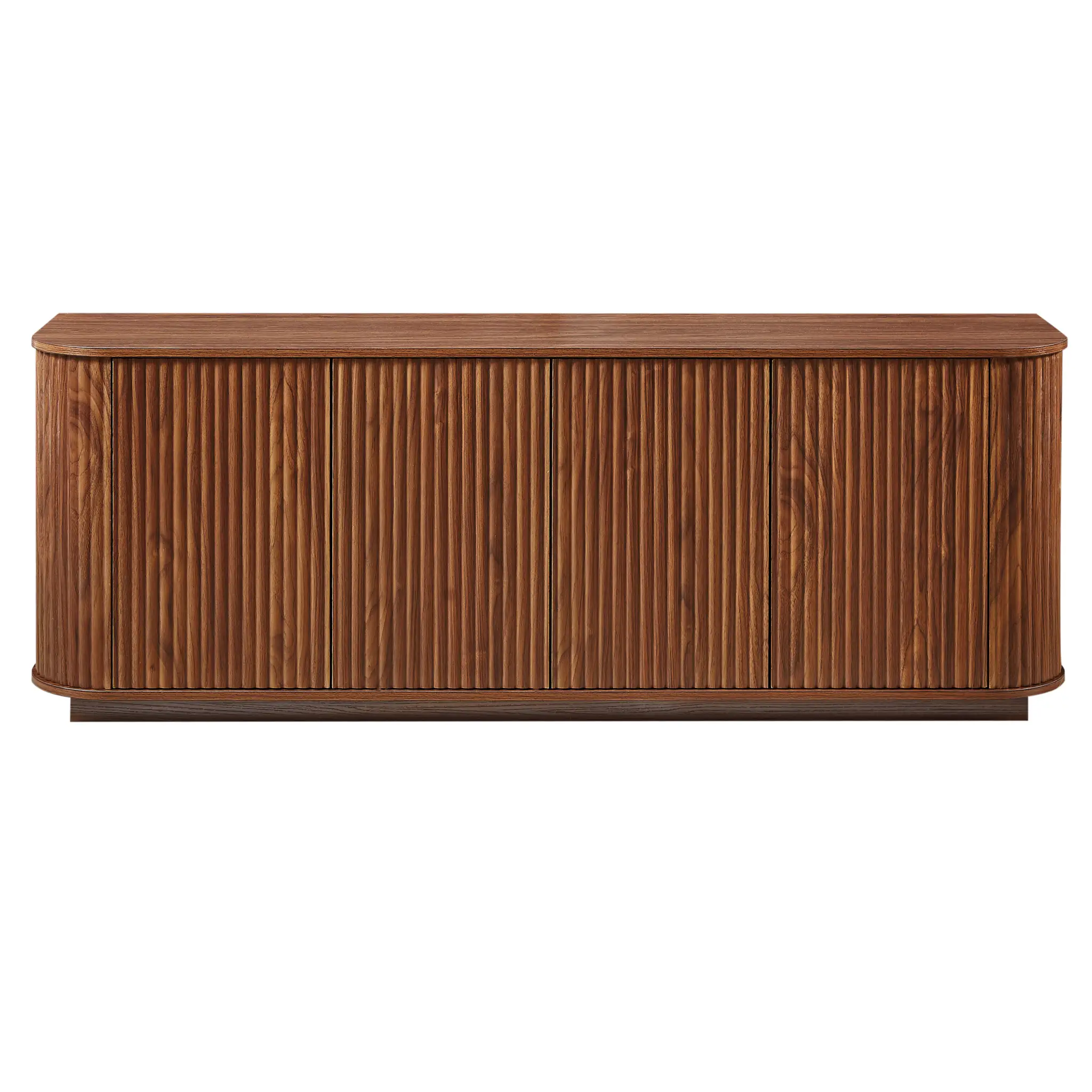 Sideboard Storage Cabinet TV Stand with Wave Pattern by HouseOfZazla