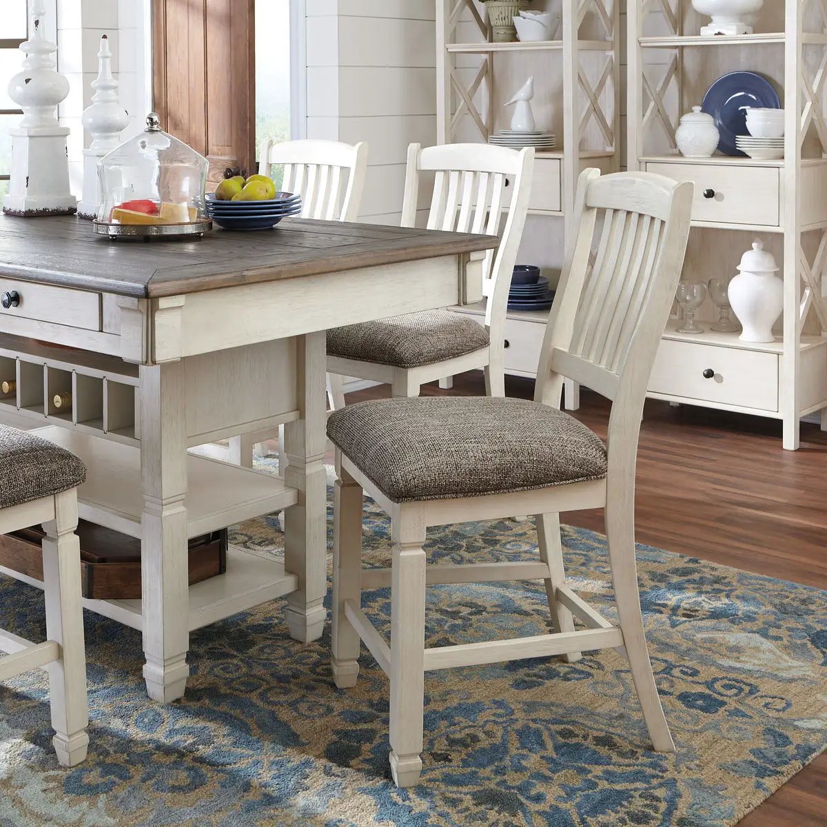 Bolanburg - Rectangular Counter Table Set by Unique Piece Furniture