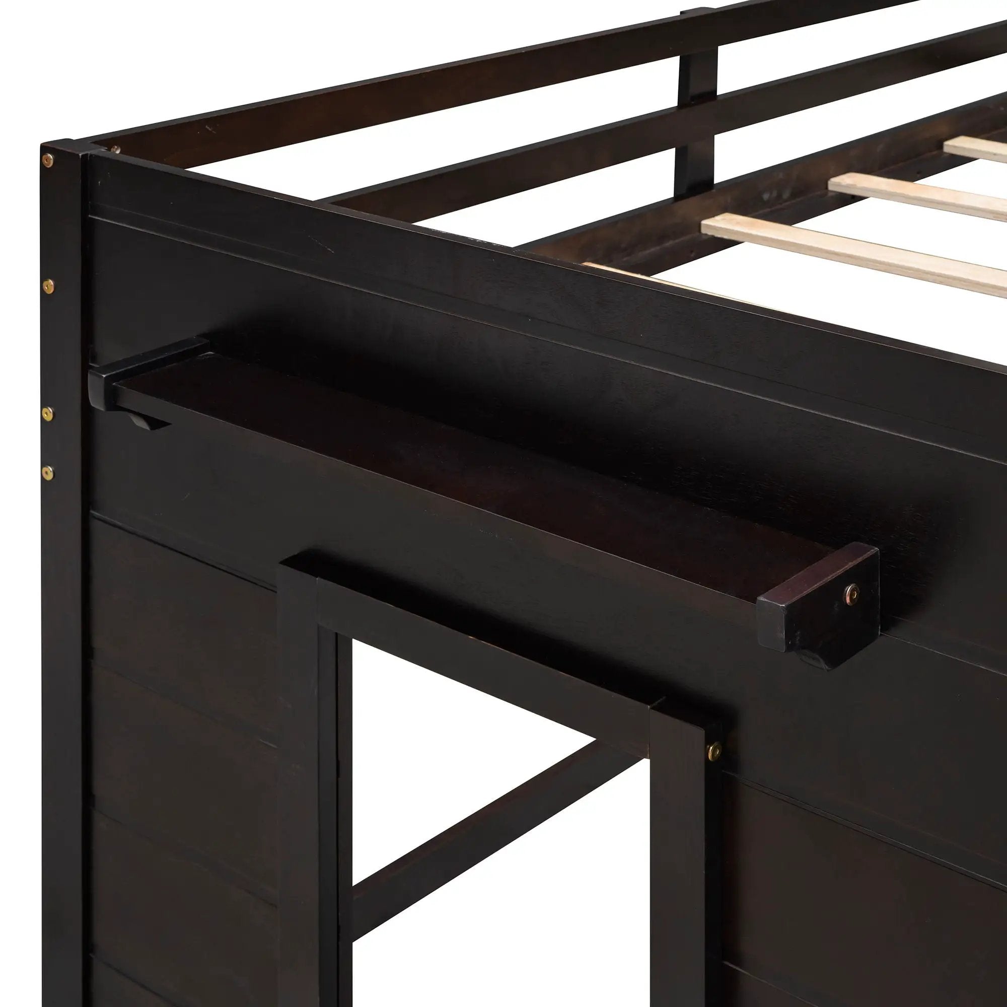 Loft Bed With Cabinet And Shelf by HouseOfZazla