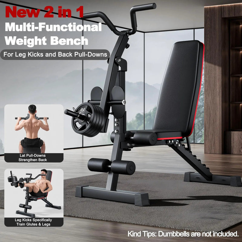 Multi-Functional Adjustable Weight Bench by HouseOfZazla