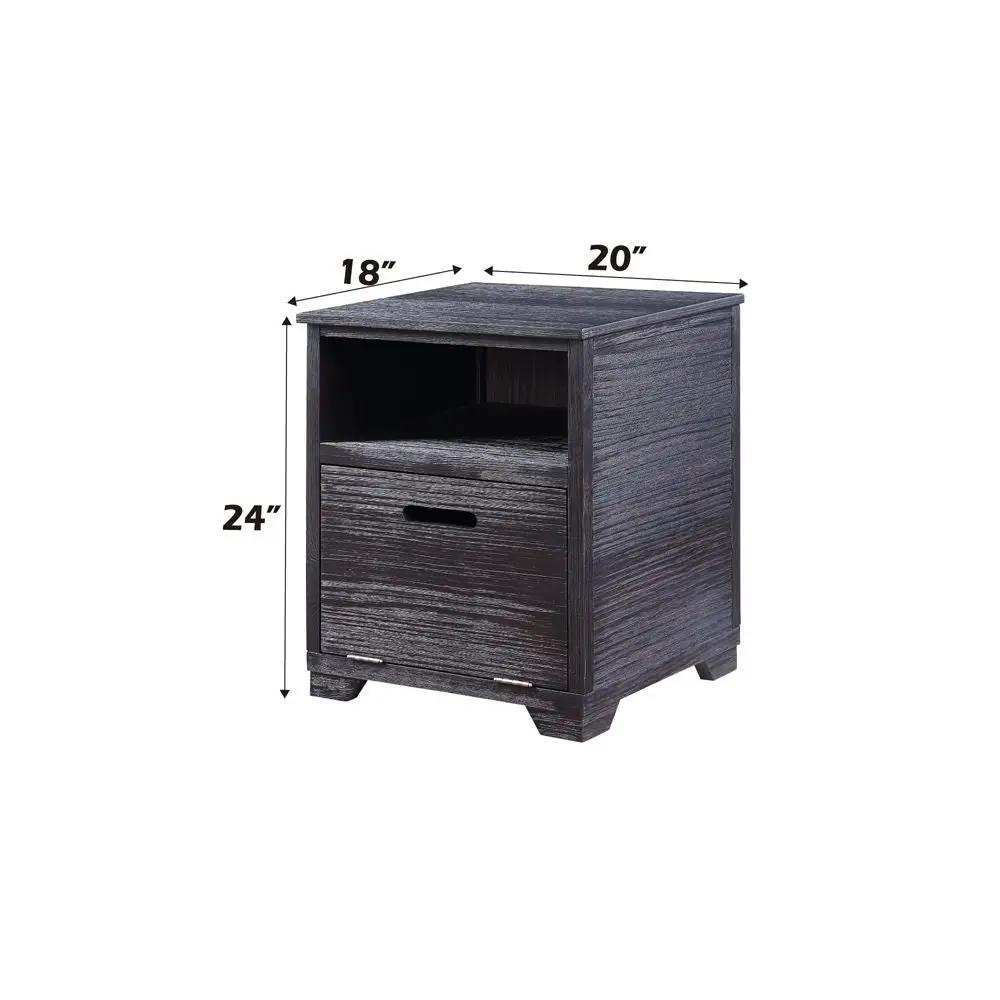 Kamilia - End Table - Antique Black by Unique Piece Furniture