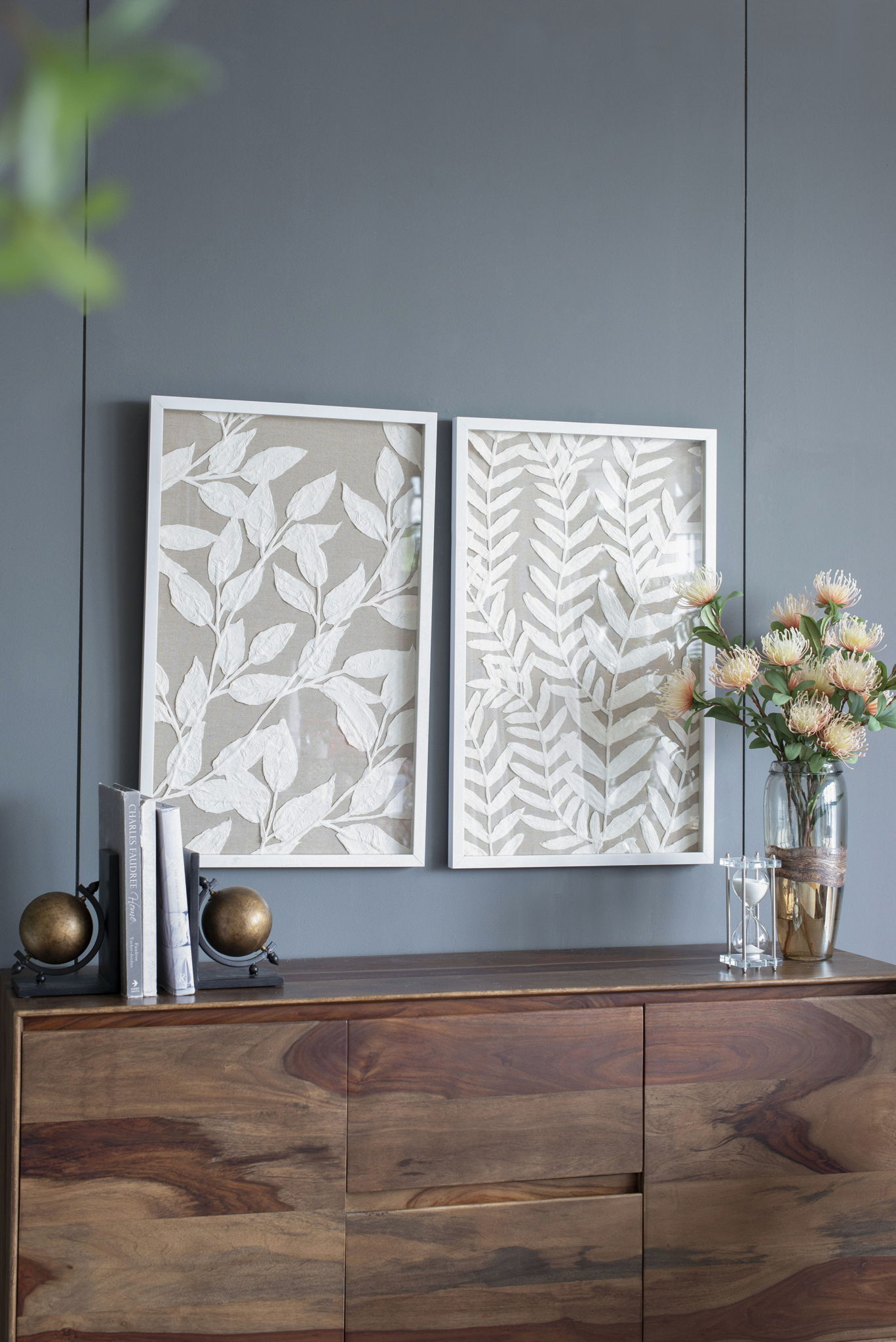 Shadow Box Wall Decor (Set of 2) - White by HouseOfZazla