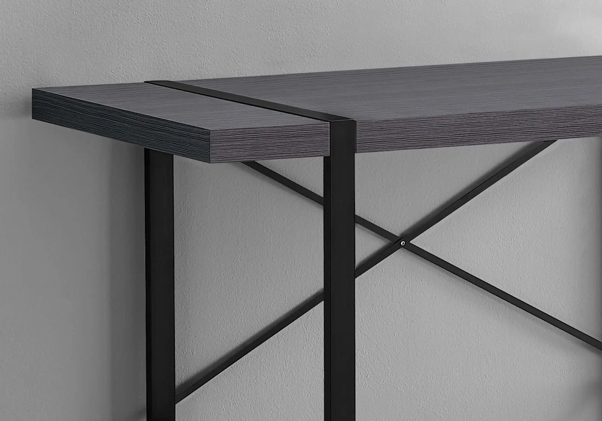 Industrial Design Computer Desk For Home Office, Laptop by HouseOfZazla