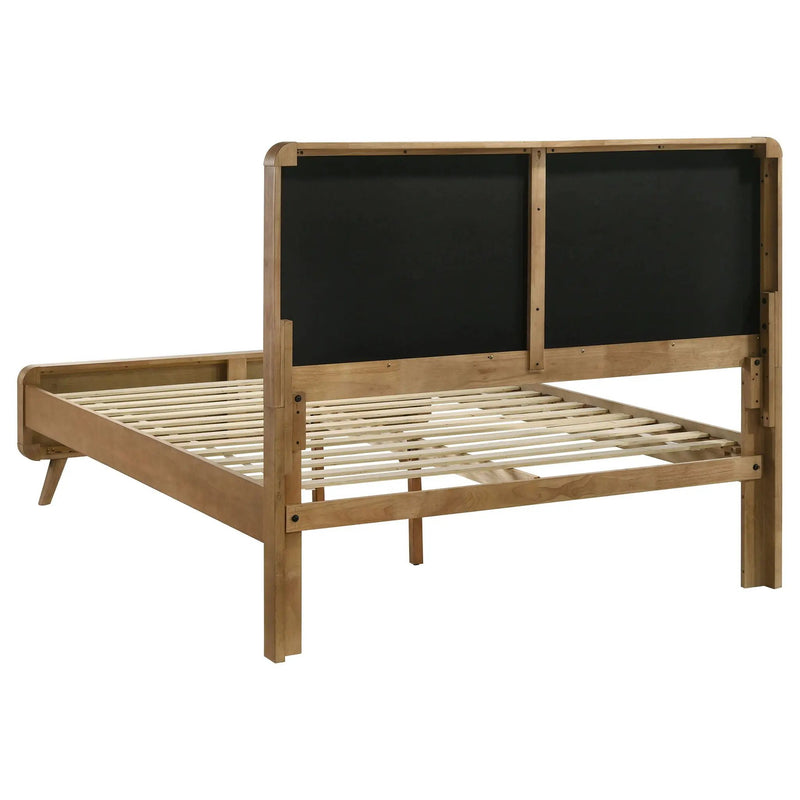 Robyn Wood Eastern King Platform Bed Light Ash by Unique Piece Furniture