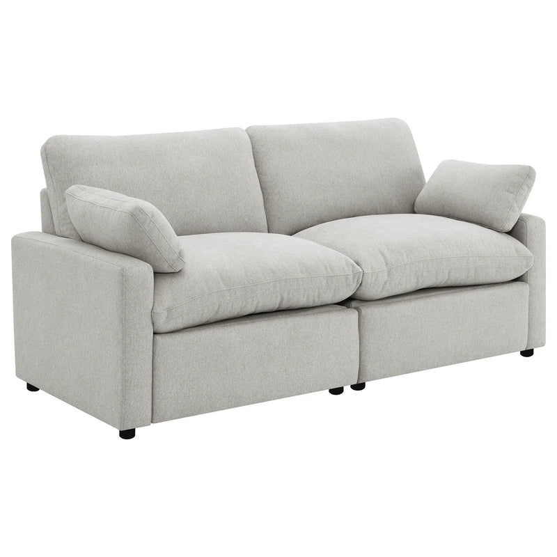 Collins Modular Power Loveseat Grey by Unique Piece Furniture