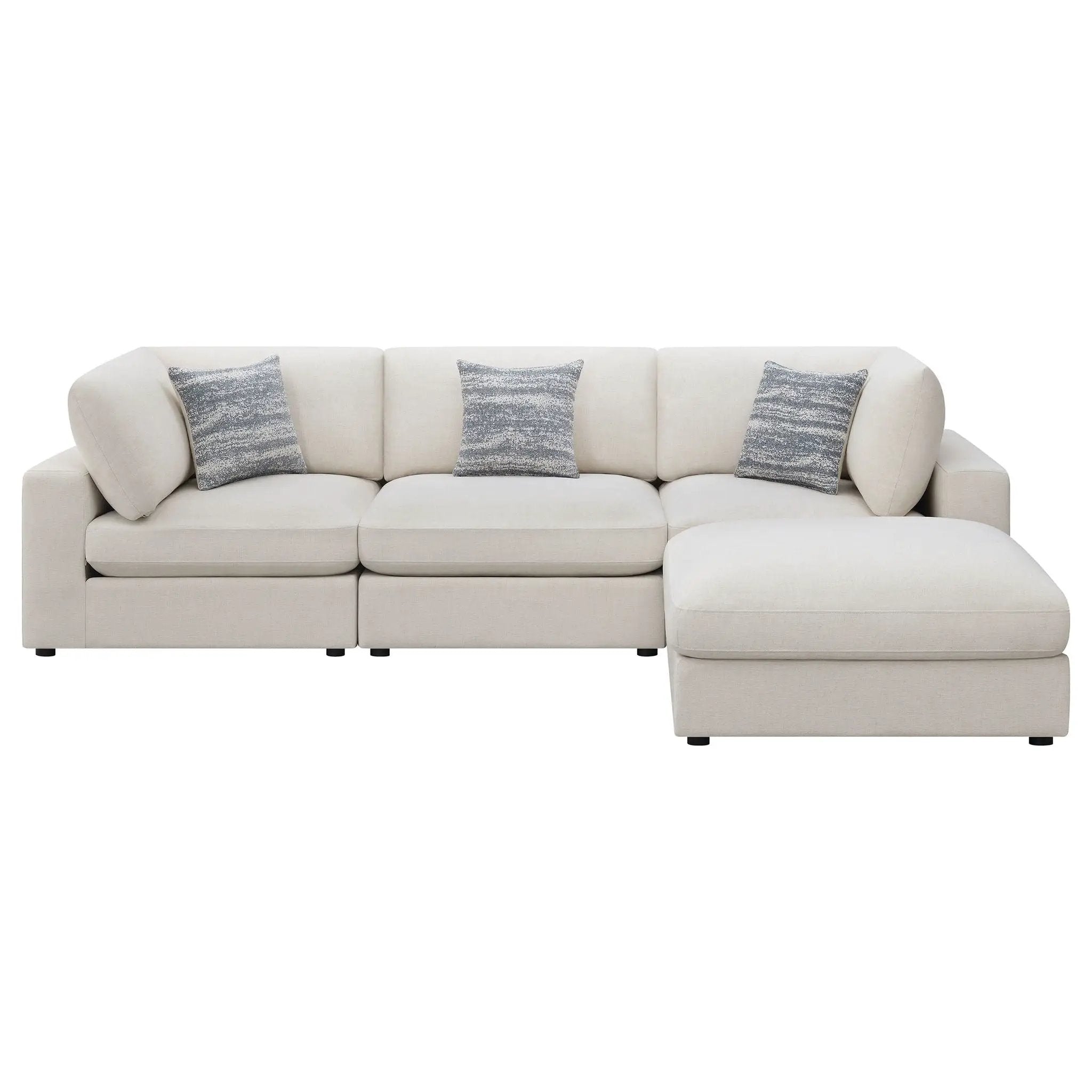Rhette - Upholstered Sectional by HouseOfZazla