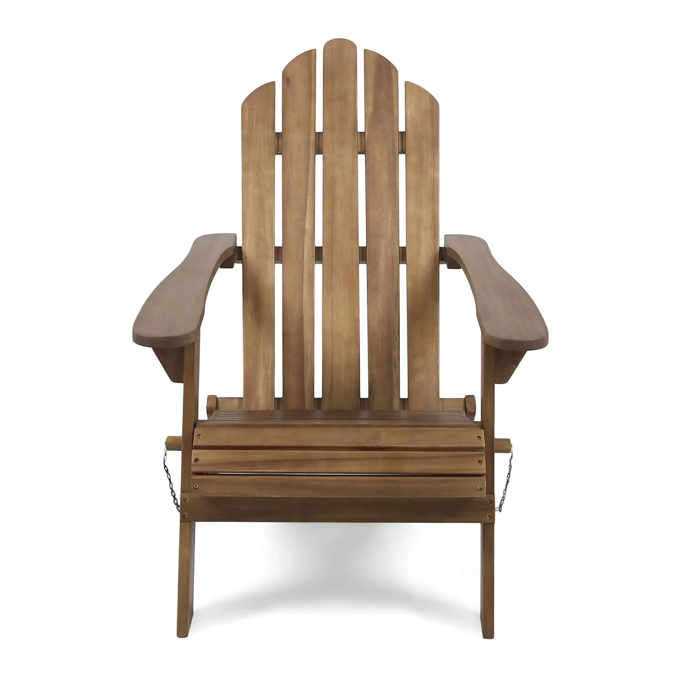 Aurascape Outdoor Acacia Wood Foldable Adirondack Chair by HouseOfZazla