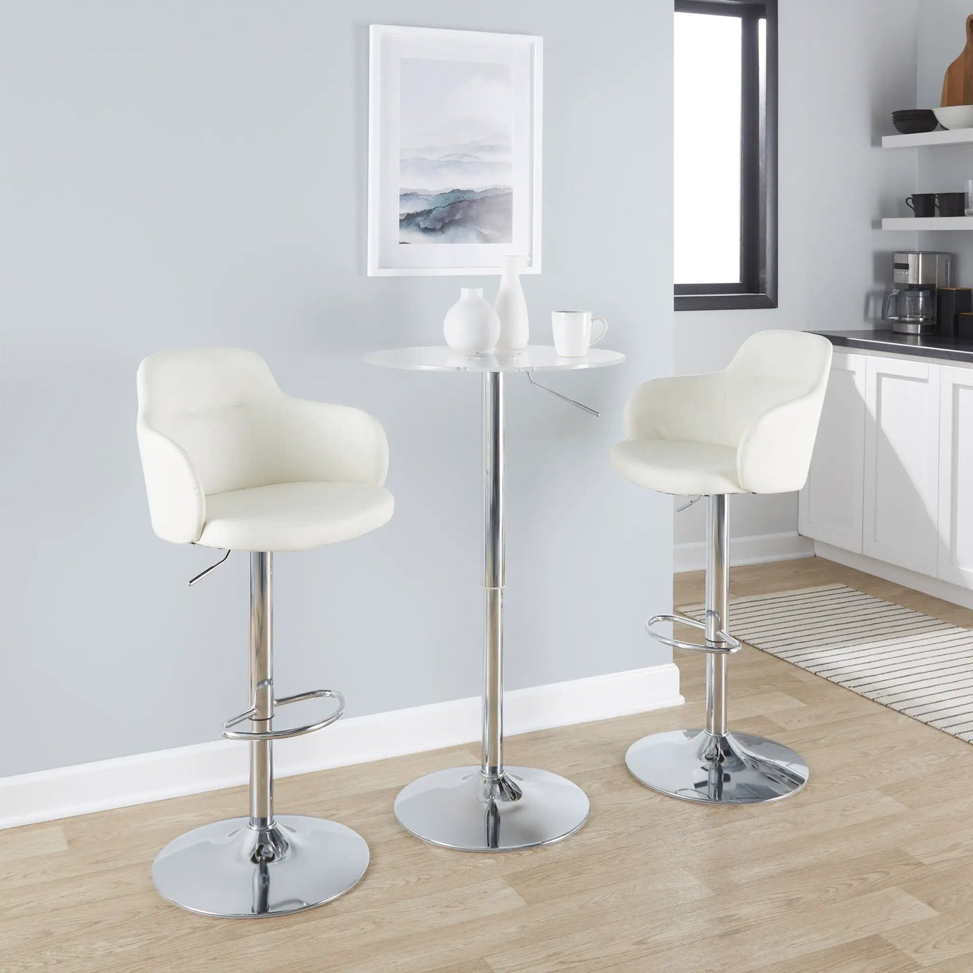 Adjustable Contemporary Bar Table by HouseOfZazla