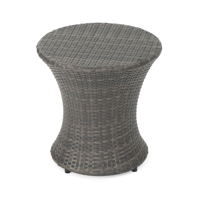 Thrive - Hourglass Rattan Table With No Glass Top by HouseOfZazla