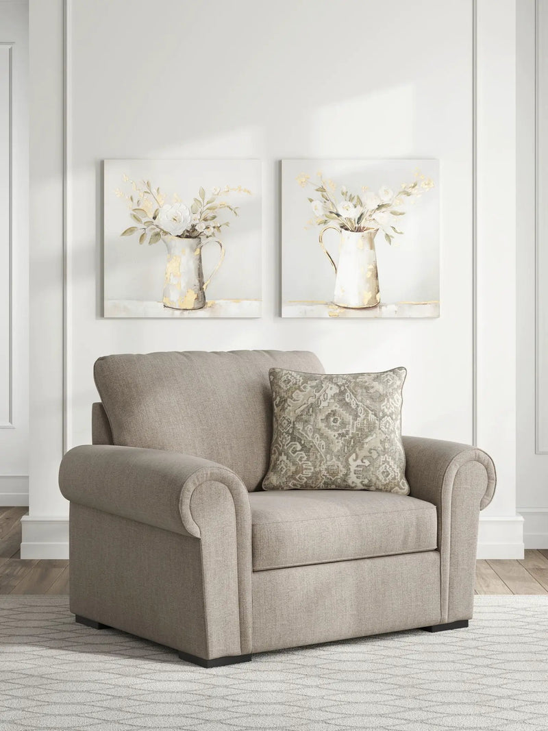 Sararose - Chair and a Half - Heather by Unique Piece Furniture