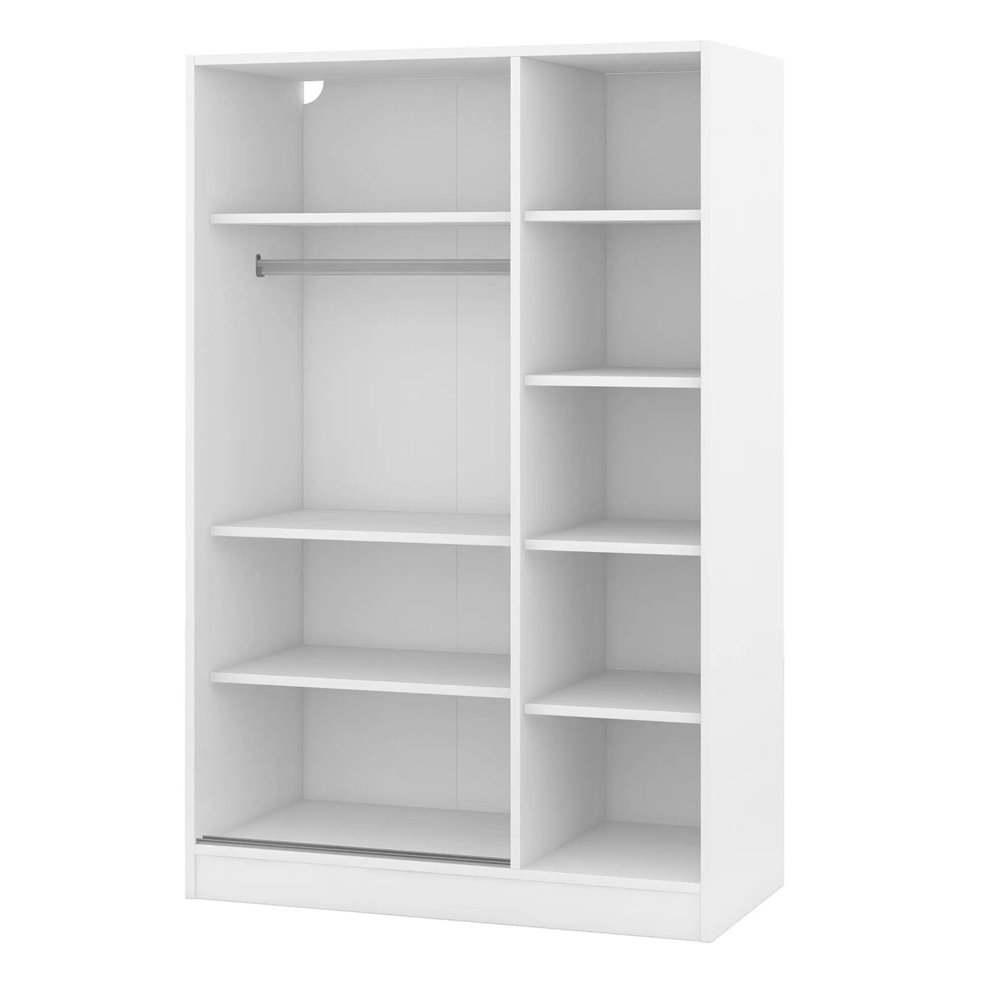 3 Door Shutter Wardrobe & Shelves