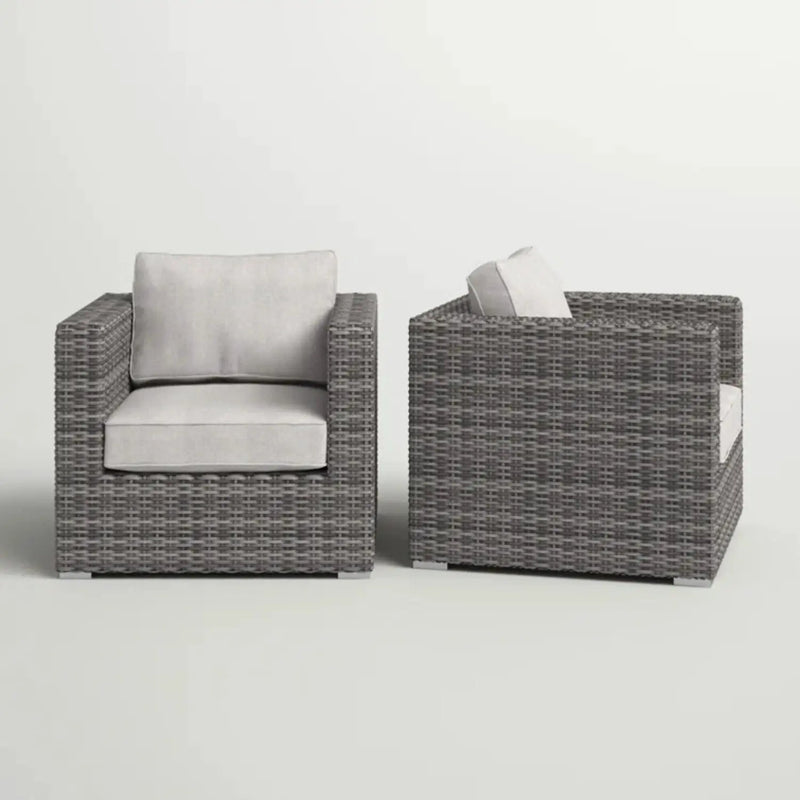 Patio Chair With Cushions Stylish Design by HouseOfZazla