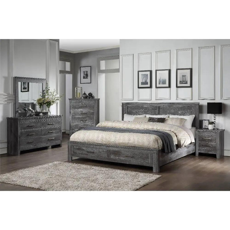 Vidalia - Bed w/Storage by Unique Piece Furniture