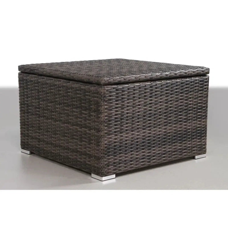 Modern Patio Rattan Sectional Set With Cushions by HouseOfZazla