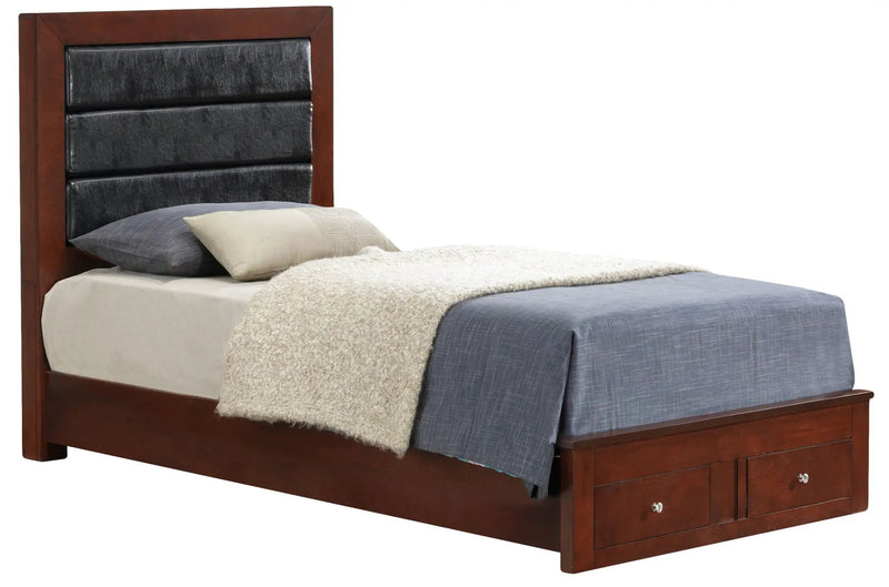 Elegant Storage Bed For Cozy Spaces by HouseOfZazla