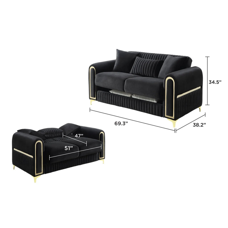 Ruby - Sofa Set by HouseOfZazla