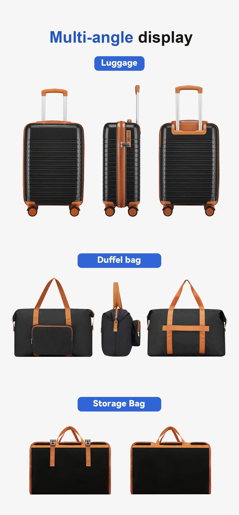 5-Piece Hardside Luggage Set by HouseOfZazla