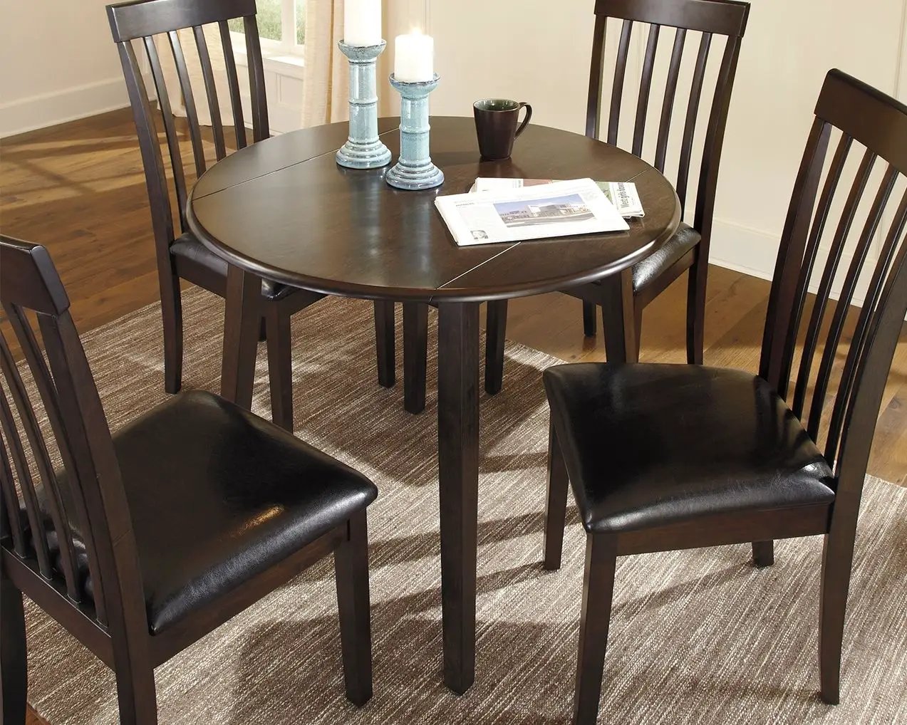 Hammis - Round Dining Table Set by Unique Piece Furniture