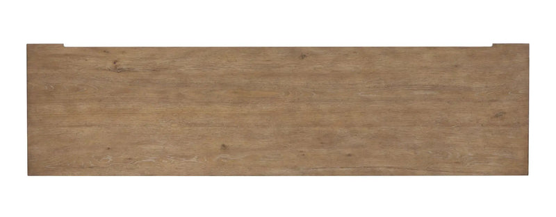 Kingston - Credenza - Whisper White And Cerused Nutmeg by Unique Piece Furniture