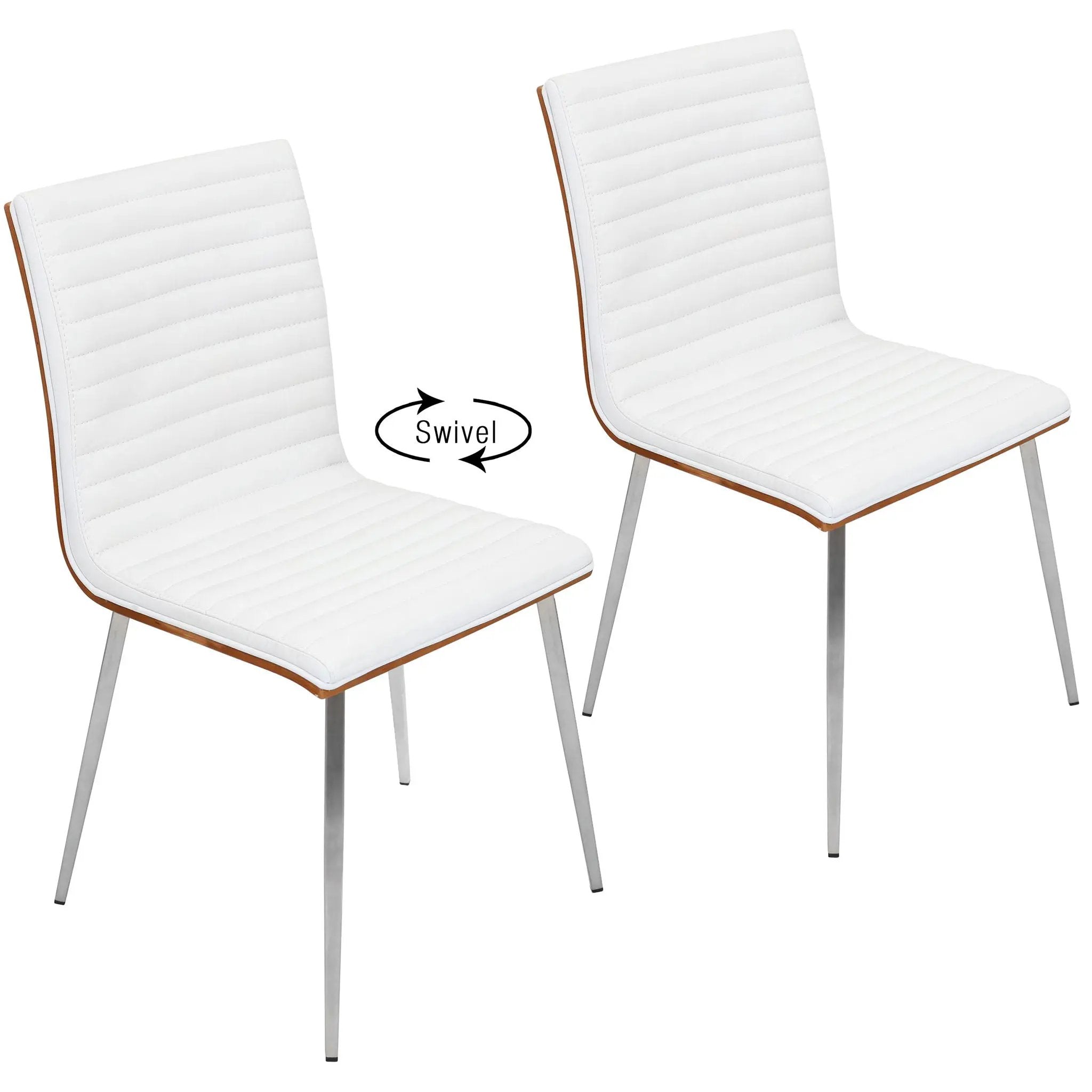 Mason - Contemporary Dining Chair (Set of 2) With Swivel by Unique Piece Furniture