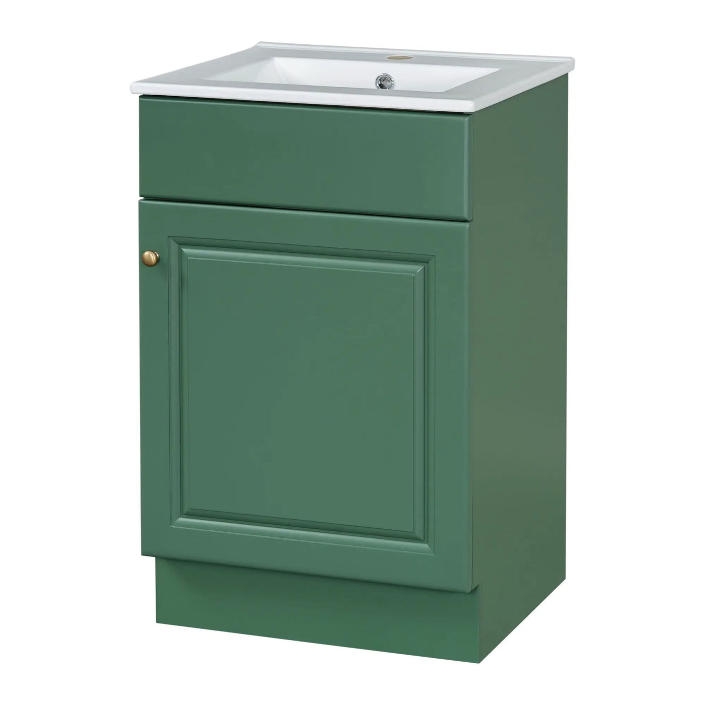 Bathroom Vanity With Sink, Cabinet With Adjustable Shelf by HouseOfZazla