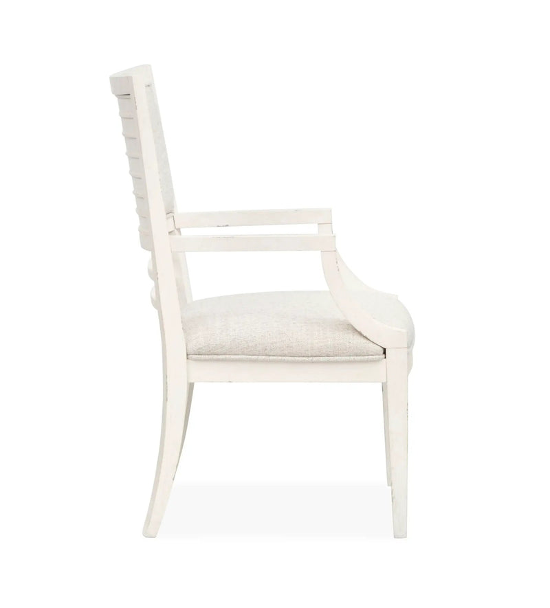 Echo Isles - Upholstered Arm Chair (Set of 2) - Sea Pearl And Driftwood by Unique Piece Furniture