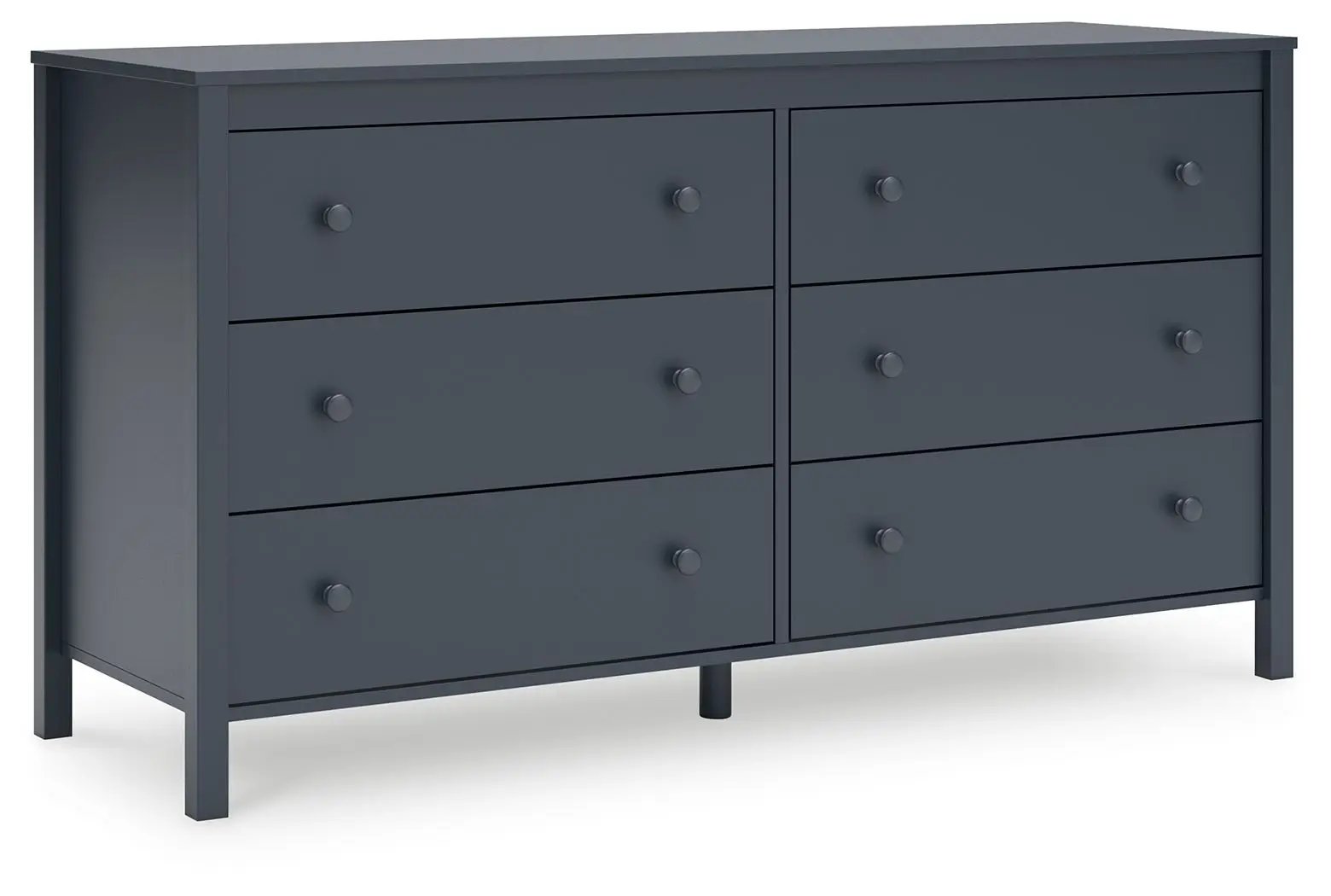 Simmenfort - Six Drawer Dresser - Navy Blue by Unique Piece Furniture