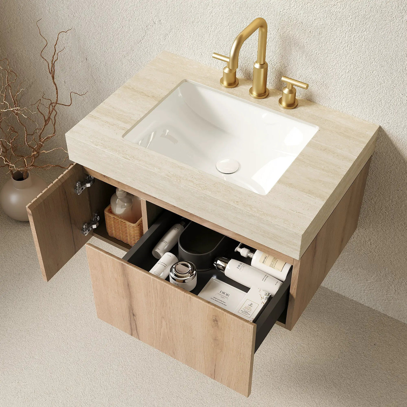 MURI 30" Bathroom Vanity & Sink by HouseOfZazla